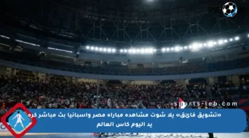 «تشويق فائق» يلا شوت مشاهدة مباراة مصر وإسبانيا بث مباشر كرة يد اليوم كأس العالم